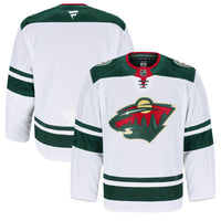 Minnesota Wild Hockey Jersey, White Authentic Away Sportswear Jersey Shirt, Long Sleeve Hockey Sweater Jersey, Casual Gift for Men