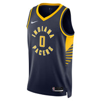 Tyrese Haliburton Indiana Pacers Basketball Jersey, Navy Swingman Sportswear Jersey Shirt, Sleeveless Athletic Tank Jersey, Casual Gift for Men
