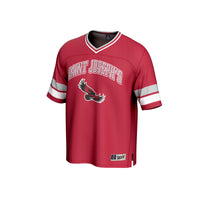 Saint Joseph's Hawks Football Jersey, Crimson Sportswear Jersey Shirt, Lightweight Breathable Athletic Jersey, Casual Gift for Men