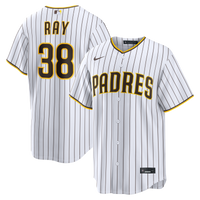 Robbie Ray San Diego Padres Baseball Jersey, White Replica Sportswear Jersey Shirt, Lightweight Breathable Athletic Jersey, Casual Gift for Men