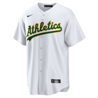 Denzel Clarke Athletics Baseball Jersey, White Replica Home Sportswear Jersey Shirt, Lightweight Breathable Athletic Jersey, Casual Gift for Men