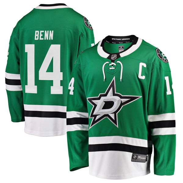 Dallas Stars Jamie Benn Green Breakaway Player Jersey
