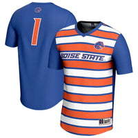 Boise State Broncos Soccer Jersey, Royal Fashion Sportswear Jersey Shirt, Lightweight Breathable Athletic Jersey, Casual Gift for Men