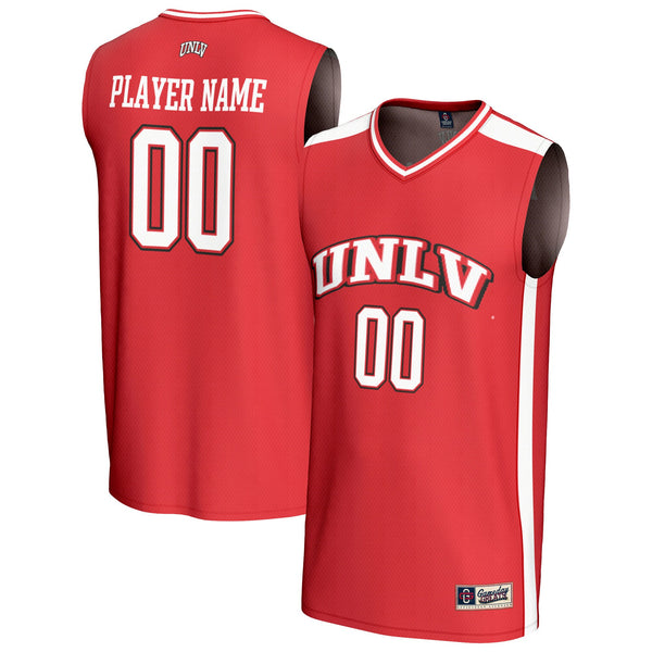 UNLV Rebels NIL Pick-A-Player Basketball Fashion Jersey - Scarlet