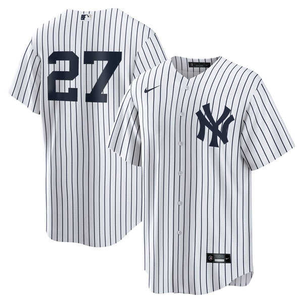 New York Yankees Giancarlo Stanton White Home Replica Player Jersey