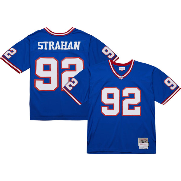 New York Giants Michael Strahan Royal Big & Tall 1993 Retired Player Replica Jersey