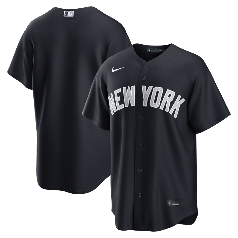 New York Yankees Baseball Jersey, Navy Sportswear Jersey Shirt, Lightweight Breathable Athletic Jersey, Casual Gift for Men, Style 2001538709