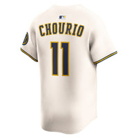 Jackson Chourio Milwaukee Brewers Baseball Jersey, Sportswear Jersey Shirt, Lightweight Athletic Jersey, Casual Gift for Men, Style 202768479