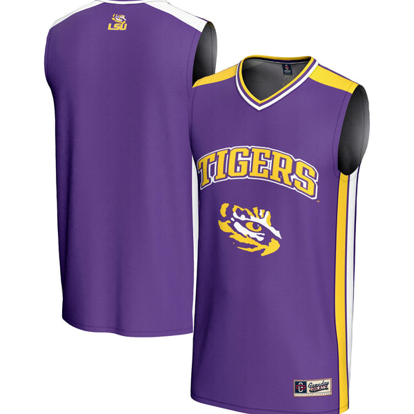 LSU Tigers Spirit Basketball Jersey - Purple