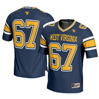 West Virginia Mountaineers Football Jersey, Sportswear Jersey Shirt, Lightweight Athletic Jersey, Casual Gift for Men, Style 200447716