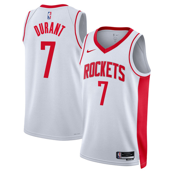 Houston Rockets Association Edition Swingman Jersey - White - Kevin Durant