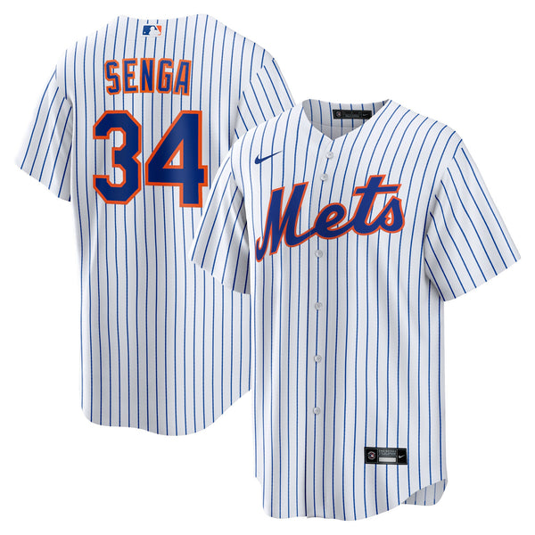 New York Mets Kodai Senga White/Royal Home Replica Player Jersey