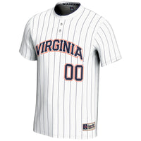 Virginia Cavaliers Softball Jersey, White Sportswear Jersey Shirt, Lightweight Breathable Athletic Jersey, Casual Gift for Men, Style 200139066
