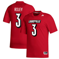 Louisville Cardinals Football Jersey, Red Sportswear Jersey Shirt, Lightweight Breathable Athletic Jersey, Casual Gift for Men, Style 203392837