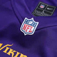 Aaron Jones Minnesota Vikings Football Jersey, Purple Game Sportswear Jersey Shirt, Lightweight Breathable Athletic Jersey, Casual Gift for Men