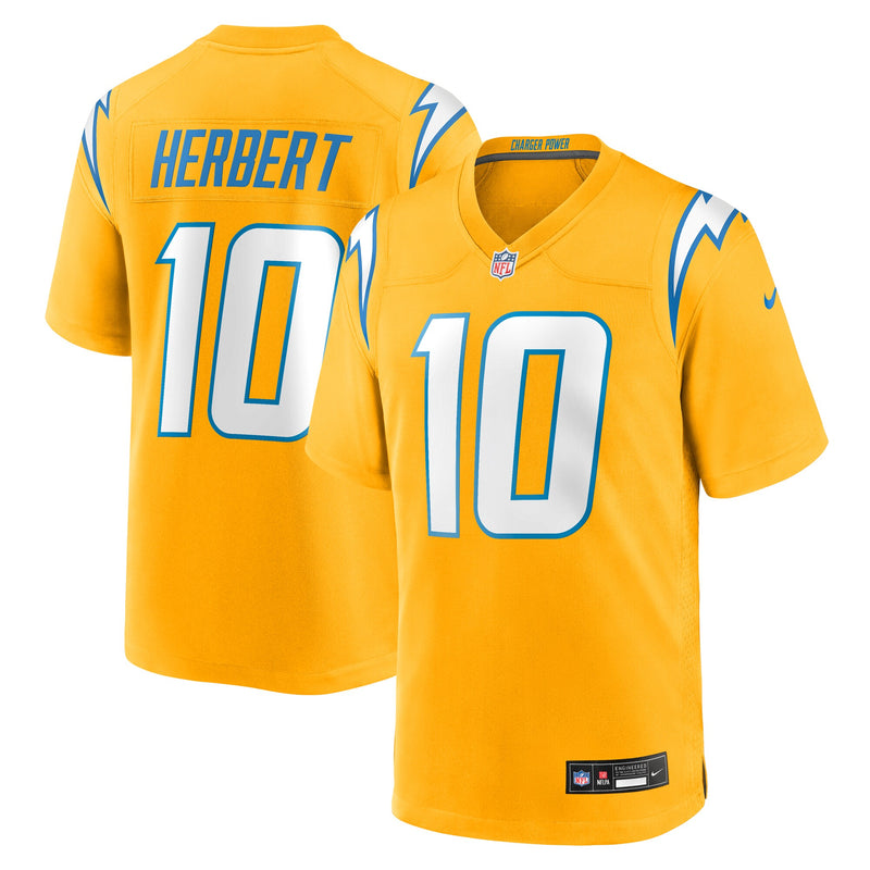 Justin Herbert Los Angeles Chargers Football Jersey, Sportswear Jersey Shirt, Lightweight Athletic Jersey, Casual Gift for Men, Style 202509118