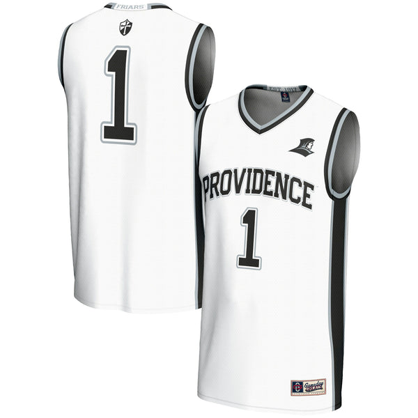 #1 Providence Friars Lightweight Basketball Jersey - White