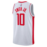 Jabari Smith Jr. Houston Rockets Basketball Jersey, White Swingman Sportswear Jersey Shirt, Sleeveless Athletic Tank Jersey, Casual Gift for Men