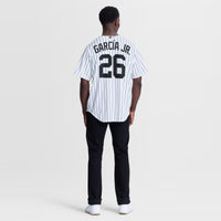 Luis García Jr. New York Yankees Baseball Jersey, Sportswear Jersey Shirt, Lightweight Athletic Jersey, Casual Gift for Men, Style 2002142091
