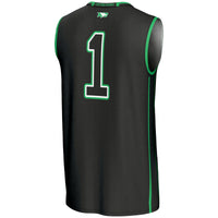 North Dakota Basketball Jersey, Black Fashion Lightweight Sportswear Jersey Shirt, Sleeveless Athletic Tank Jersey, Casual Gift for Men
