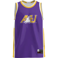 Ashland Eagles Lightweight Basketball Jersey, Purple Sportswear Jersey Shirt, Sleeveless Athletic Tank Jersey, Casual Gift for Men