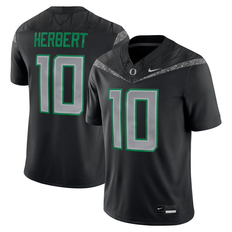 Oregon Ducks Football Jersey, Black Game Sportswear Jersey Shirt, Lightweight Breathable Athletic Jersey, Casual Gift for Men, Style 200894531