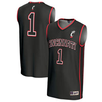 Cincinnati Bearcats Basketball Jersey, Black Fashion Lightweight Sportswear Jersey Shirt, Sleeveless Athletic Tank Jersey, Casual Gift for Men