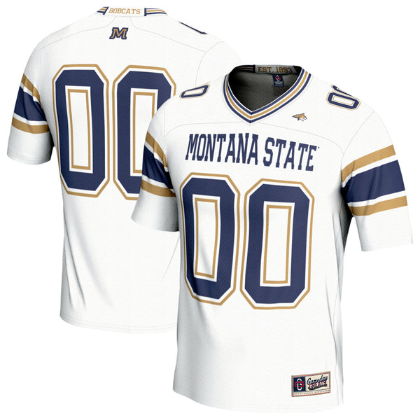 Montana State Bobcats Lightweight Football Fashion Jersey - White