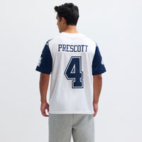 Dak Prescott White Dallas Cowboys Football Jersey, Limited Sportswear Jersey Shirt, Lightweight Breathable Athletic Jersey, Casual Gift for Men