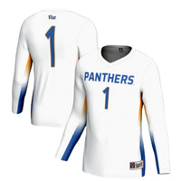 Pitt Panthers Volleyball Jersey, White Lightweight Sportswear Jersey Shirt, Lightweight Breathable Athletic Jersey, Casual Gift for Men