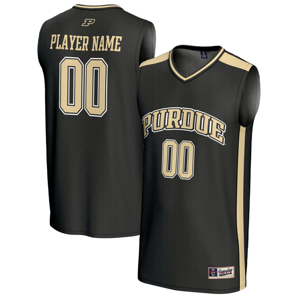 Purdue Boilermakers NIL Pick-A-Player Lightweight Basketball Fashion Jersey - Black
