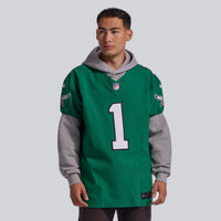 Jalen Hurts Philadelphia Eagles Football Jersey, Sportswear Jersey Shirt, Lightweight Athletic Jersey, Casual Gift for Men, Style 5346679