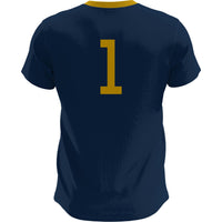 Notre Dame Fighting Irish Soccer Jersey, Sportswear Jersey Shirt, Lightweight Breathable Athletic Jersey, Casual Gift for Men, Style 200422650
