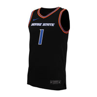 Boise State Broncos Basketball Jersey, Black Replica Sportswear Jersey Shirt, Sleeveless Athletic Tank Jersey, Casual Gift for Men
