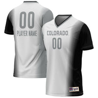 Colorado Buffaloes Soccer Jersey, White Lightweight Sportswear Jersey Shirt, Lightweight Breathable Athletic Jersey, Casual Gift for Men