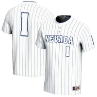 Nevada Wolf Pack Softball Jersey, White Sportswear Jersey Shirt, Lightweight Breathable Athletic Jersey, Casual Gift for Men, Style 203658738