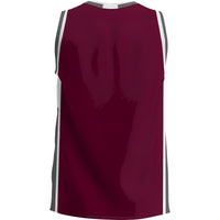 West Texas A&M Buffaloes Basketball Jersey, Maroon Lightweight Sportswear Jersey Shirt, Sleeveless Athletic Tank Jersey, Casual Gift for Men