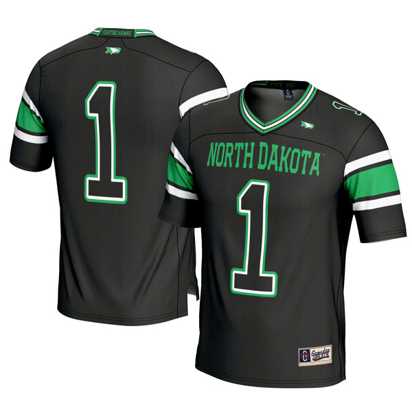 #1 North Dakota Football Jersey - Black