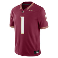 Florida State Seminoles Football Jersey, Garnet Limited Sportswear Jersey Shirt, Lightweight Breathable Athletic Jersey, Casual Gift for Men