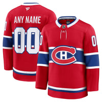 Montreal Canadiens Hockey Jersey, Red Premium Sportswear Jersey Shirt, Long Sleeve Hockey Sweater Jersey, Casual Gift for Men, Style 202055709