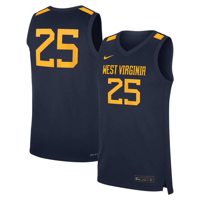 West Virginia Mountaineers Basketball Jersey, Sportswear Jersey Shirt, Sleeveless Athletic Tank Jersey, Casual Gift for Men, Style 201169613