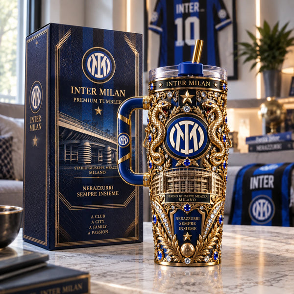 INT Nerazzurri Sempre Insieme - Ornate Crest Tumbler - main