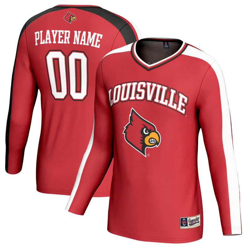 Louisville Cardinals Volleyball Jersey, Sportswear Jersey Shirt, Lightweight Breathable Athletic Jersey, Casual Gift for Men, Style 203494835