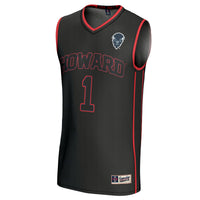 Howard Bison Basketball Jersey, Black Fashion Lightweight Sportswear Jersey Shirt, Sleeveless Athletic Tank Jersey, Casual Gift for Men