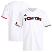 Texas Tech Red Raiders Baseball Jersey, White Replica Sportswear Jersey Shirt, Lightweight Breathable Athletic Jersey, Casual Gift for Men
