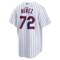 Dedniel Núñez New York Mets Baseball Jersey, White Replica Sportswear Jersey Shirt, Lightweight Breathable Athletic Jersey, Casual Gift for Men