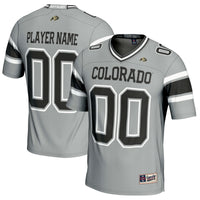 Colorado Buffaloes Football Jersey, Gray Sportswear Jersey Shirt, Lightweight Breathable Athletic Jersey, Casual Gift for Men, Style 200447661