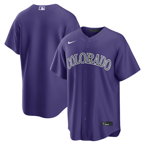 Colorado Rockies Purple Alternate Replica Jersey