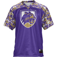 Western Carolina Catamounts Football Jersey, Purple Sportswear Jersey Shirt, Lightweight Breathable Athletic Jersey, Casual Gift for Men