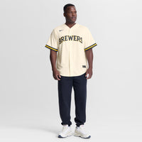 Christian Yelich Milwaukee Brewers Baseball Jersey, Sportswear Jersey Shirt, Lightweight Athletic Jersey, Casual Gift for Men, Style 203195399